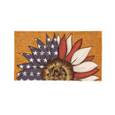 American Classic Patriotic Sunflower, Coir Mat 28"x16"
