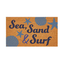 Coastal Coir Mat Sean Sand and Surf 28x16"