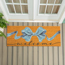 Bunny Blooms Bows & Butterfly, Coir Mat, 60"x24"