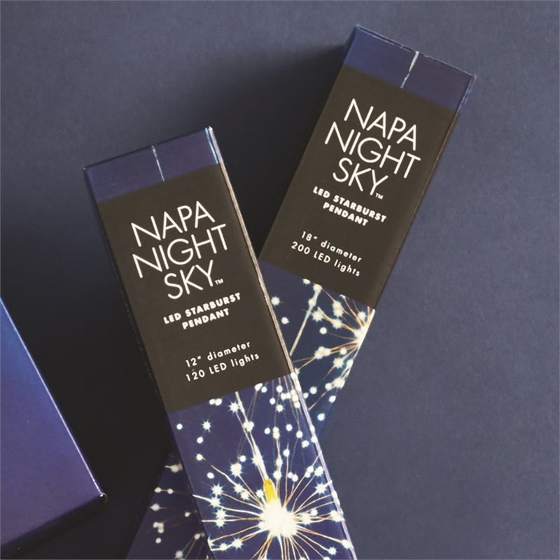 Napa Garden Collection-Napa Night Sky LED Starburst Lights (Small)