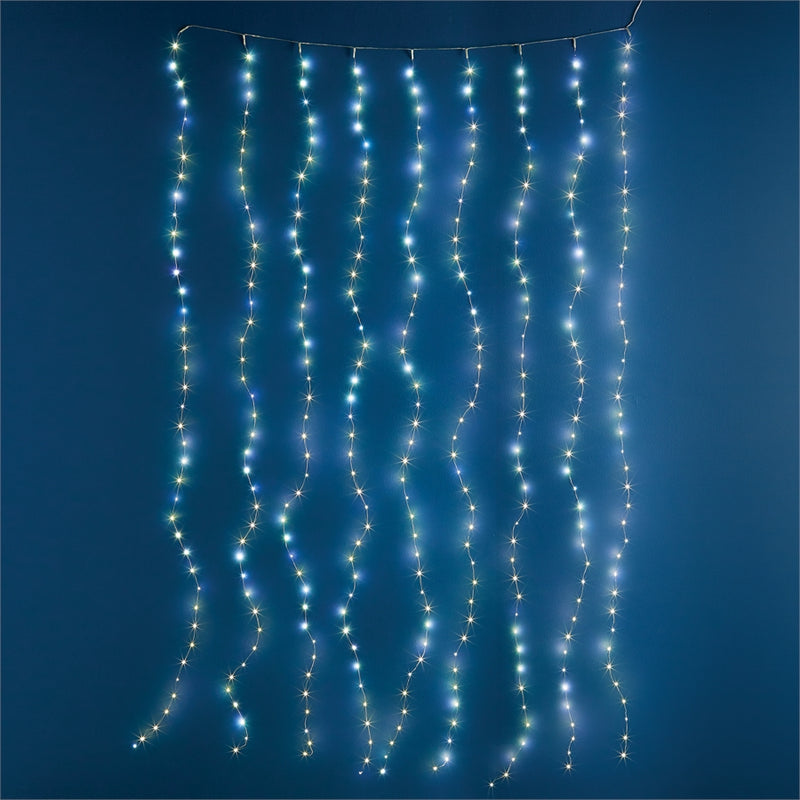 Napa Garden Collection-Napa Night Sky LED Wire Waterfall Lights