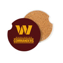 Washington Commanders Car Coaster Set, 2pc
