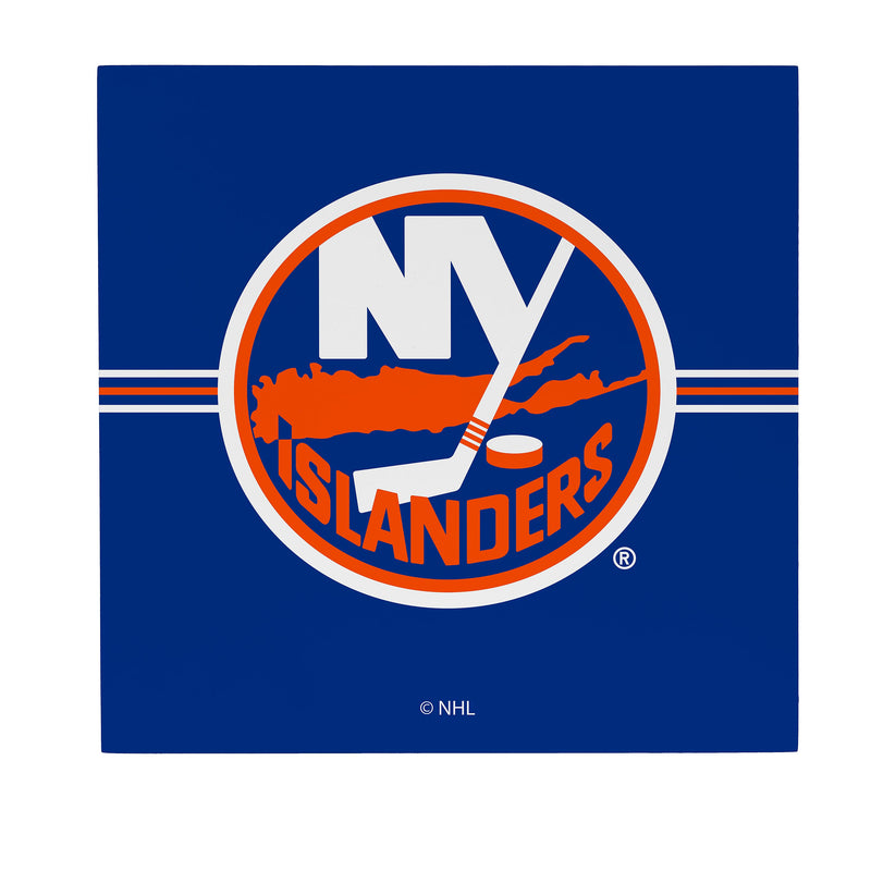 New York Islanders Wood Wall Sign, 12x12