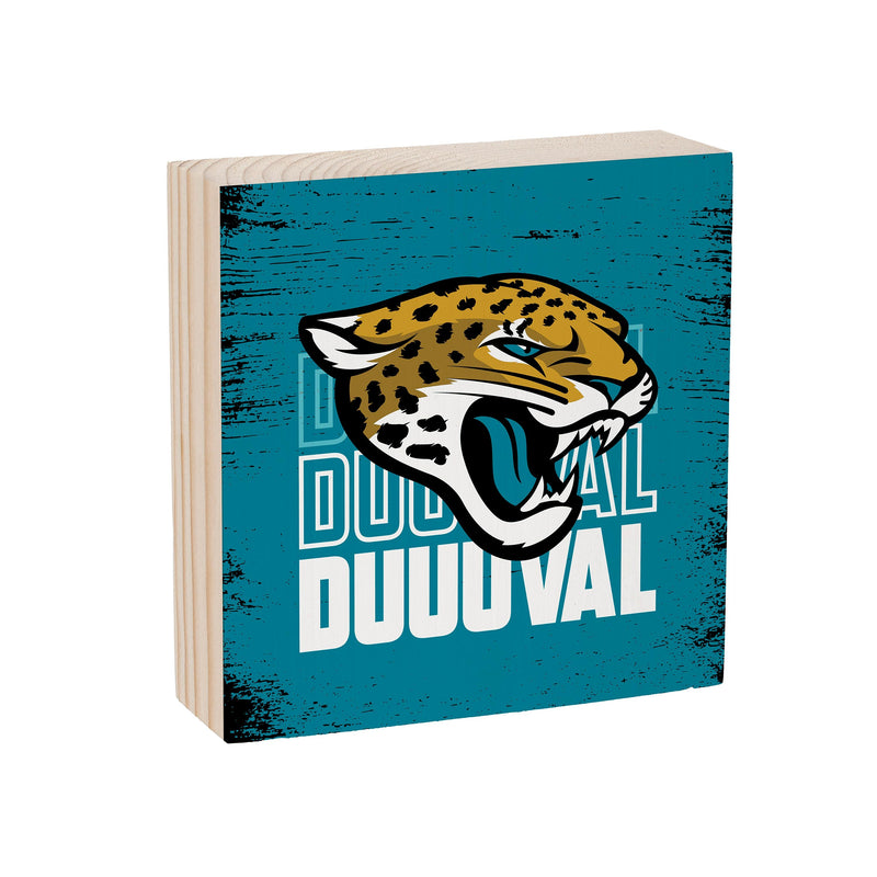 Jacksonville Jaguars Plock, Down Home Fans, 6x6
