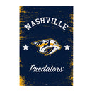Nashville Predators Wood Wall Sign, 16x24