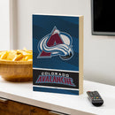 Colorado Avalanche Plock, Down Home Fans, 8x12
