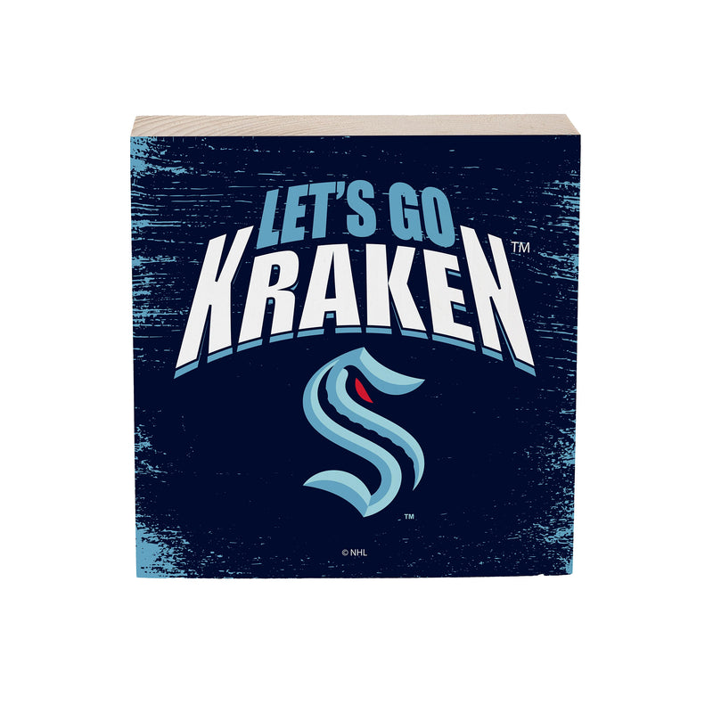 Seattle Kraken Plock, Down Home Fans, 6x6