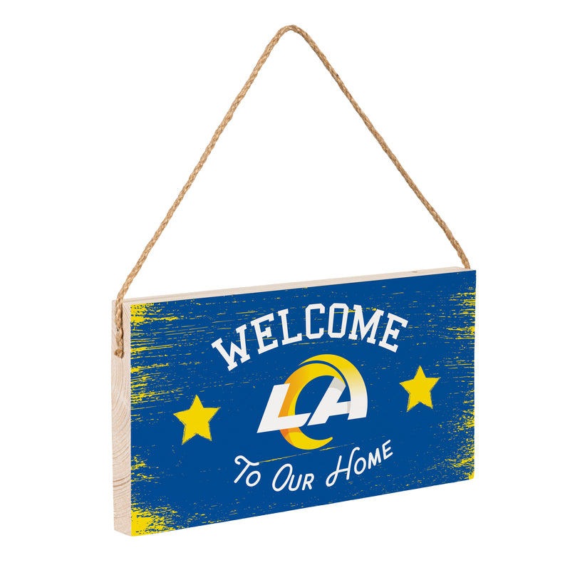 Los Angeles Rams Wood Wall Sign, 6x11
