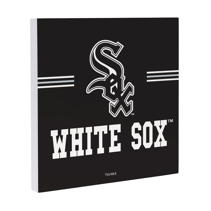 Chicago White Sox Wood Wall Sign, 12x12