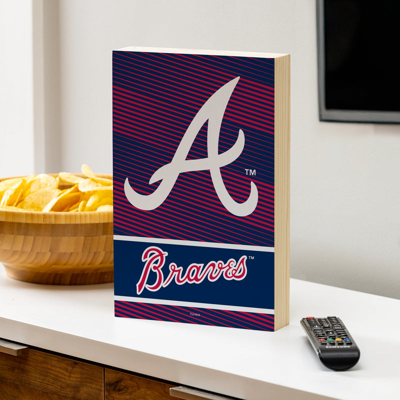 Atlanta Braves Plock, Down Home Fans, 8x12
