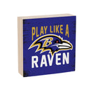 Baltimore Ravens Plock, Down Home Fans, 6x6