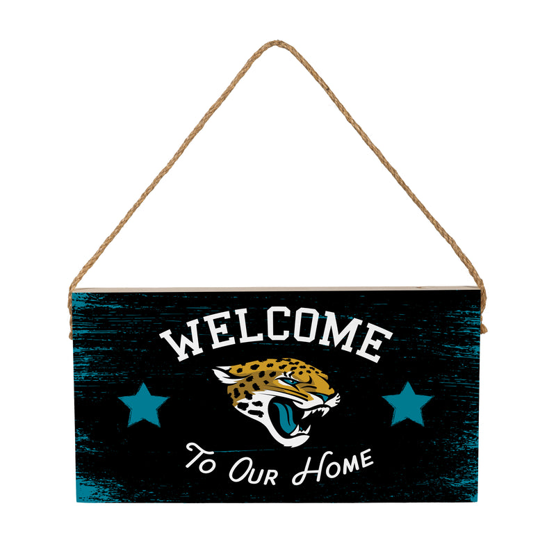 Jacksonville Jaguars Wood Wall Sign, 6x11