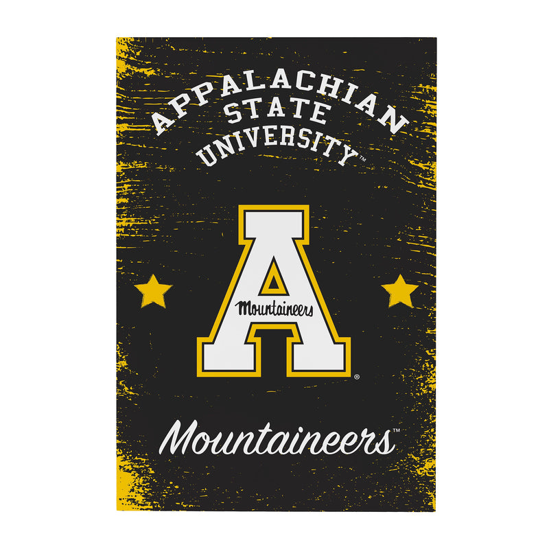 Appalachian State University Wood Wall Sign, 16x24