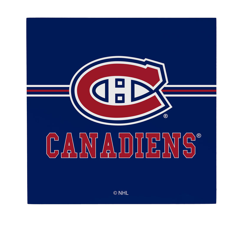 Montreal Canadiens Wood Wall Sign, 12x12