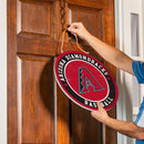 Arizona Diamondbacks Round Door Decor with Hanging Rope, 18x18