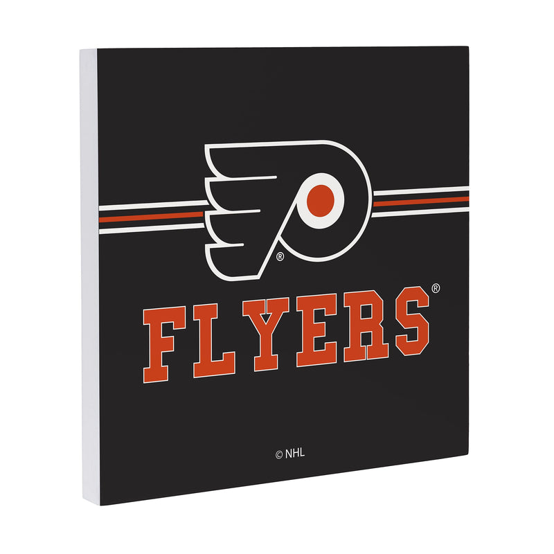 Philadelphia Flyers Wood Wall Sign, 12x12