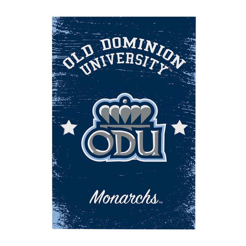 Old Dominion University Wood Wall Sign, 16x24