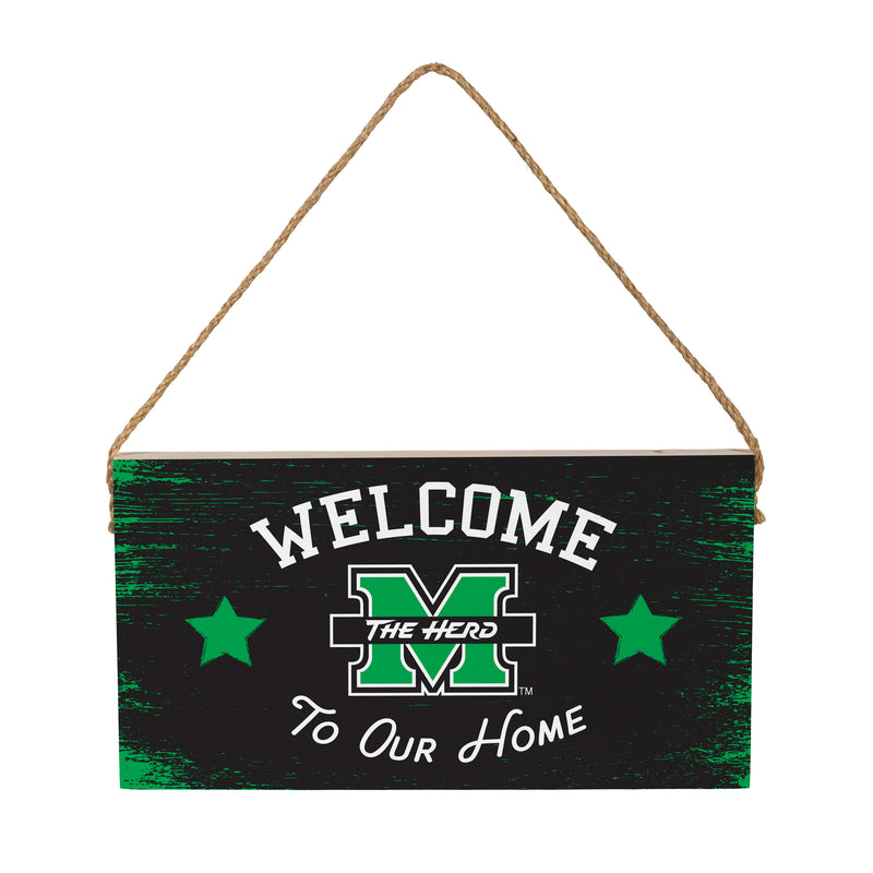 Marshall University Wood Wall Sign, 6x11