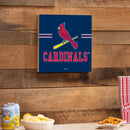 St Louis Cardinals Wood Wall Sign, 12x12