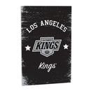 Los Angeles Kings Wood Wall Sign, 16x24