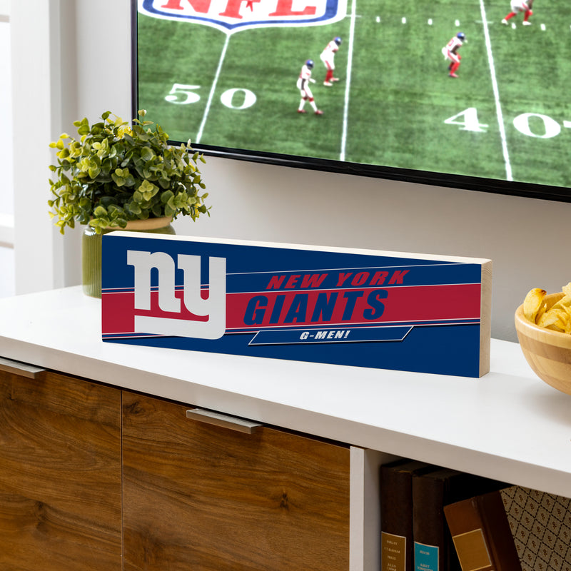 New York Giants Mantle Sign, Down Home Fans, 5x18