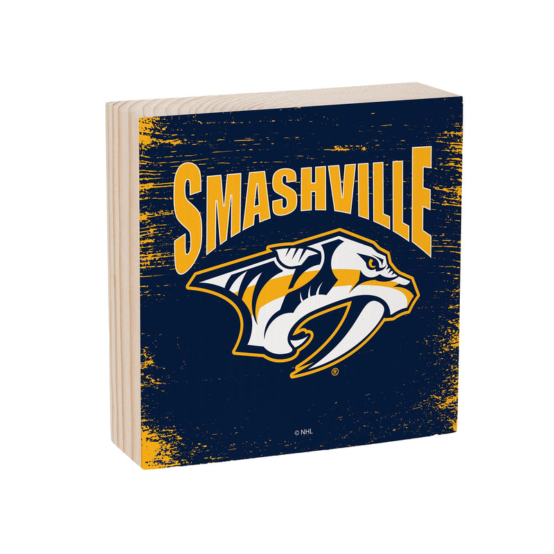 Nashville Predators Plock, Down Home Fans, 6x6