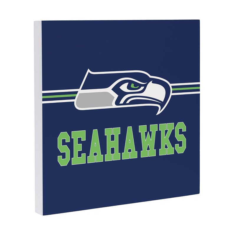 Seattle Seahawks Wood Wall Sign, 12x12