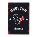 Houston Texans Wood Wall Sign, 16x24