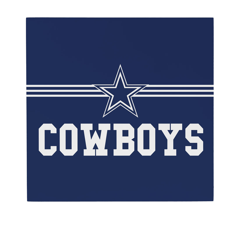 Dallas Cowboys Wood Wall Sign, 12x12