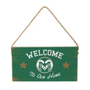 Colorado State University Wood Wall Sign, 6x11