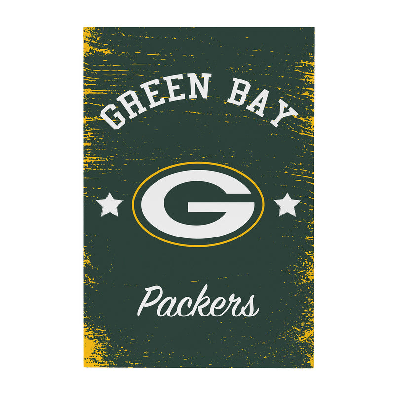 Green Bay Packers Wood Wall Sign, 16x24
