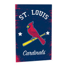 St Louis Cardinals Wood Wall Sign, 16x24