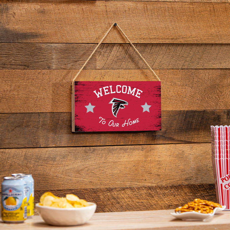 Atlanta Falcons Wood Wall Sign, 6x11
