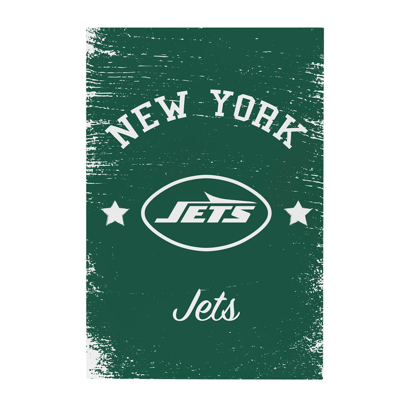 New York Jets Wood Wall Sign, 16x24