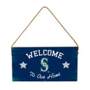 Seattle Mariners Wood Wall Sign, 6x11