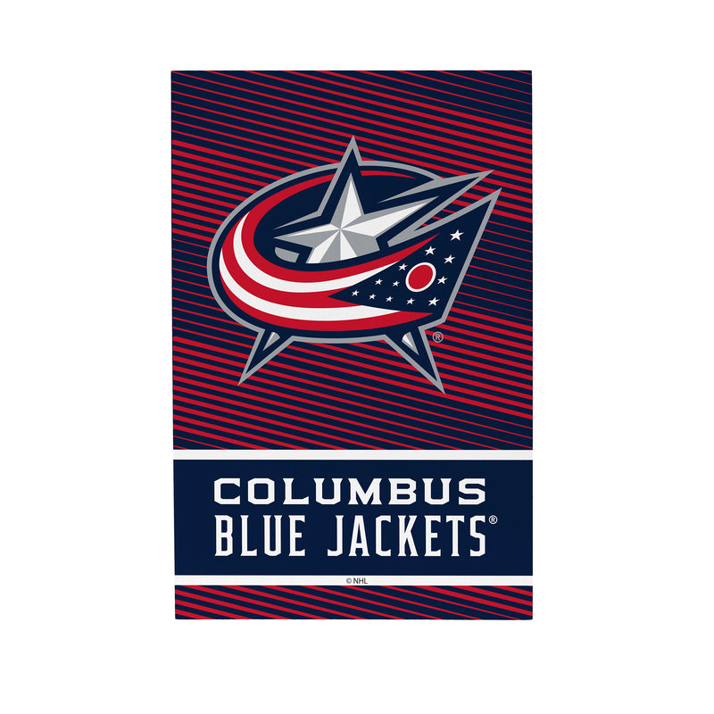 Columbus Blue Jackets Plock, Down Home Fans, 8x12