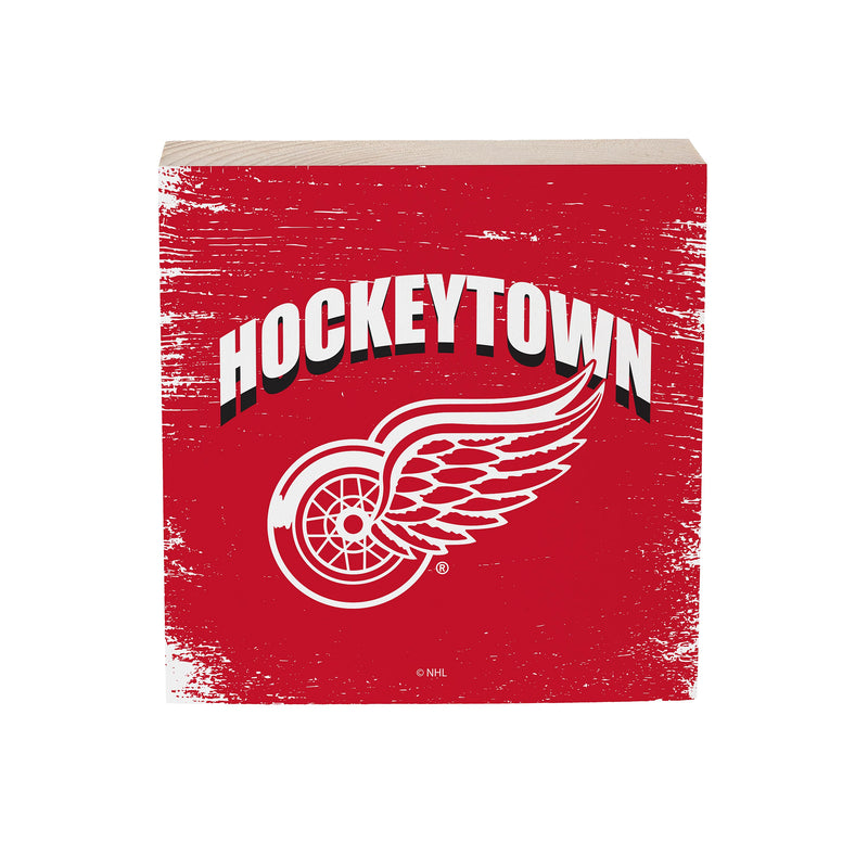 Detroit Red Wings Plock, Down Home Fans, 6x6