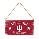 Indiana University Wood Wall Sign, 6x11