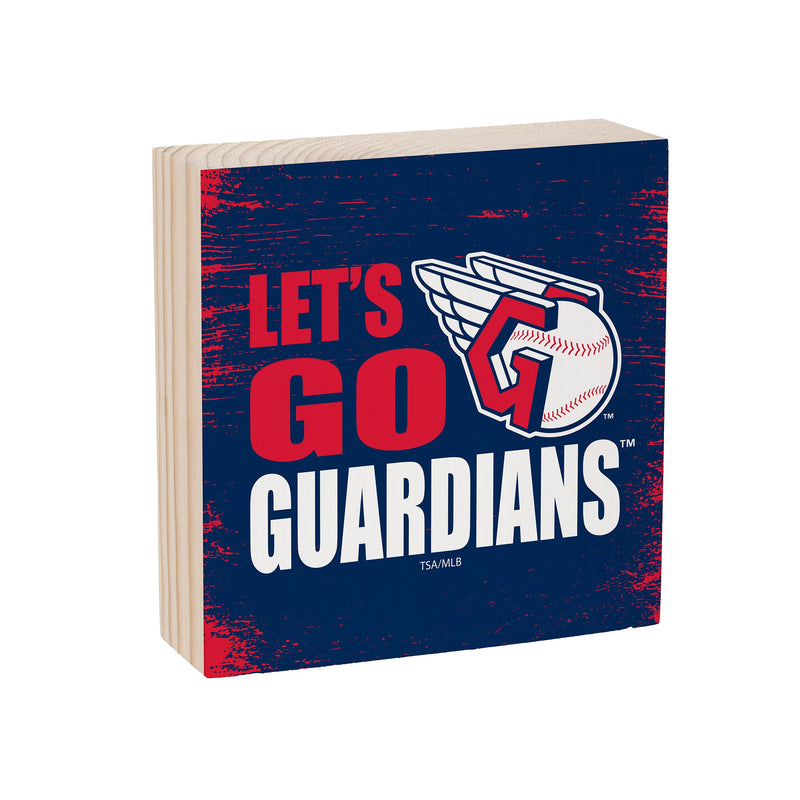 Cleveland Guardians Plock, Down Home Fans, 6x6