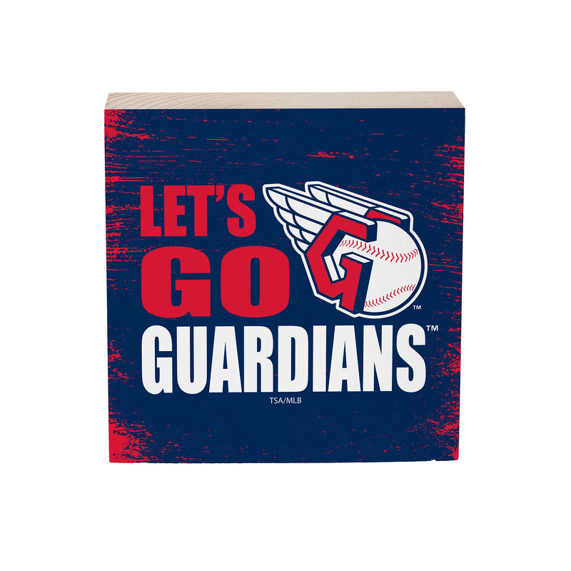 Cleveland Guardians Plock, Down Home Fans, 6x6