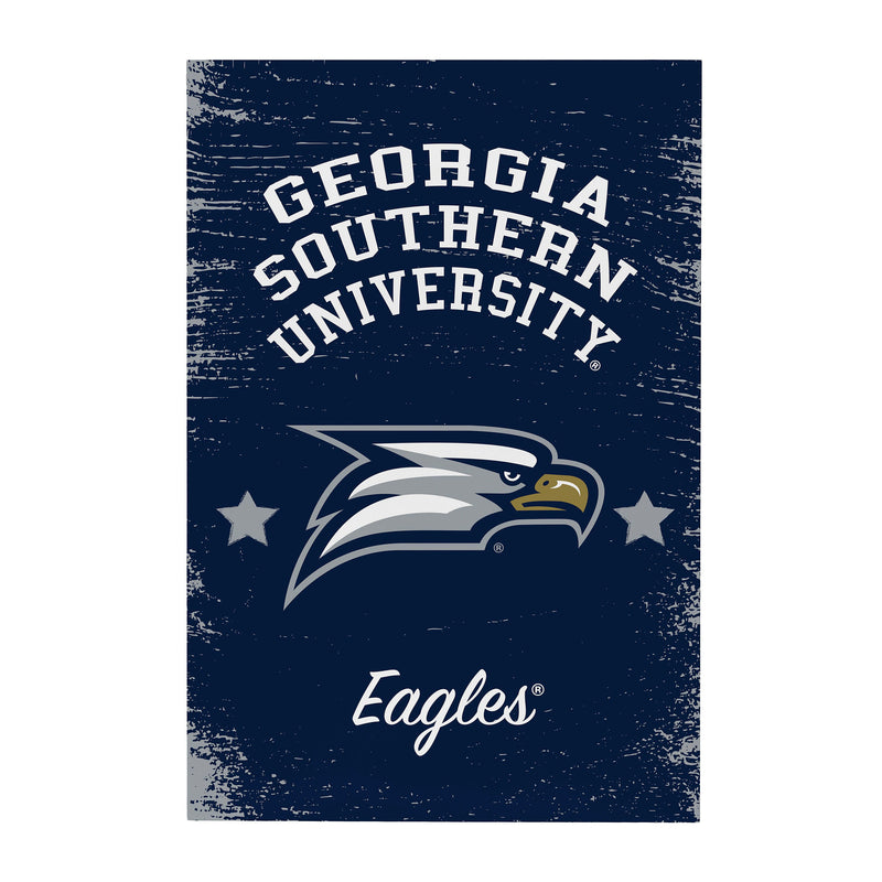 Georgia Southern University Wood Wall Sign, 16x24
