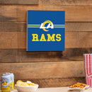Los Angeles Rams Wood Wall Sign, 12x12