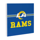 Los Angeles Rams Wood Wall Sign, 12x12