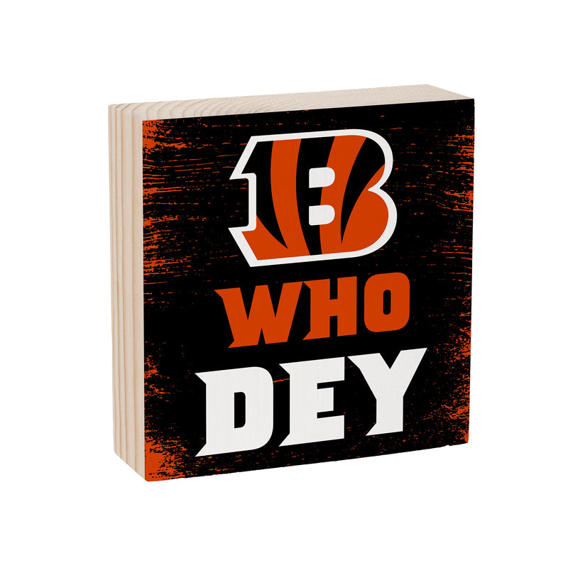 Cincinnati Bengals Plock, Down Home Fans, 6x6