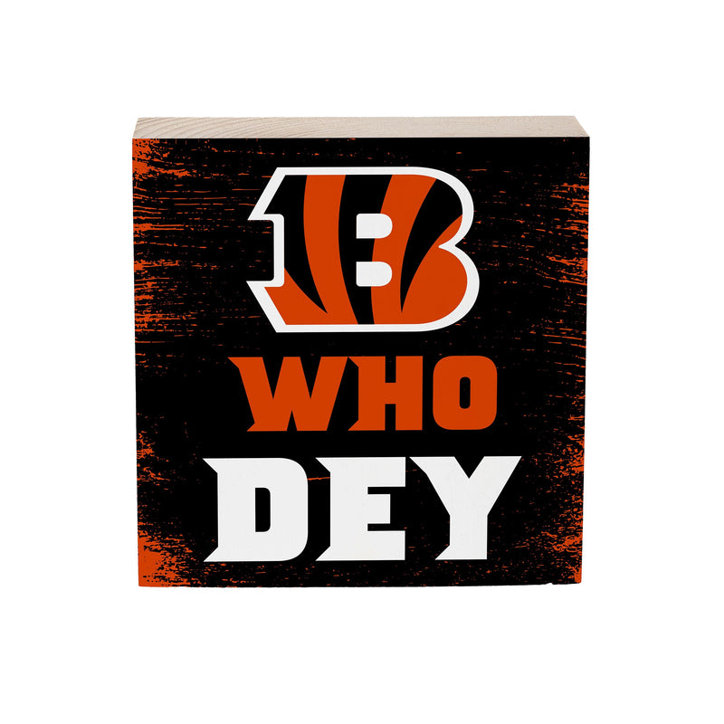 Cincinnati Bengals Plock, Down Home Fans, 6x6