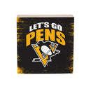 Pittsburgh Penguins Plock, Down Home Fans, 6x6
