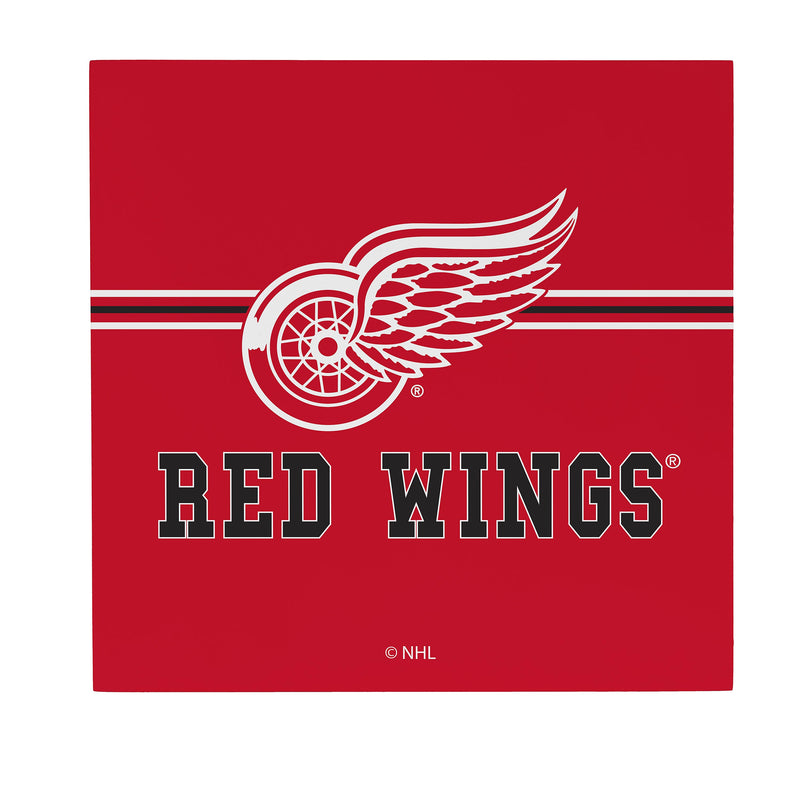 Detroit Red Wings Wood Wall Sign, 12x12