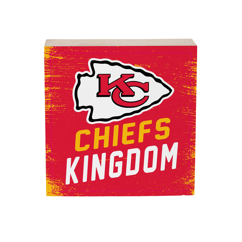 Kansas City Chiefs Plock, Down Home Fans, 6x6