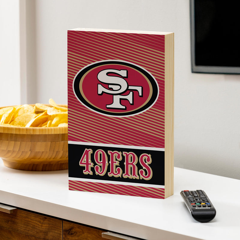 San Francisco 49ers Plock, 8x12
