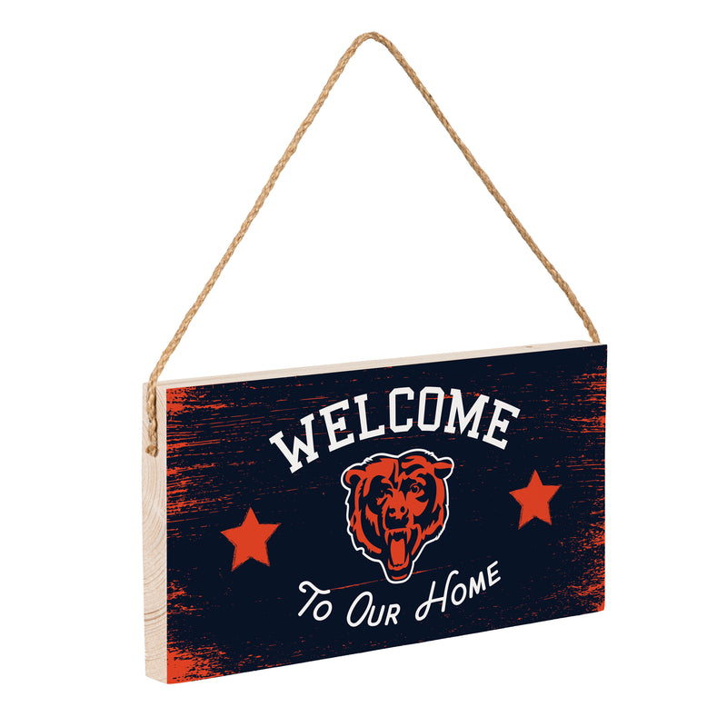 Chicago Bears Wood Wall Sign, 6x11
